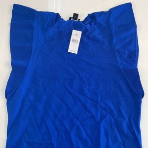 Ann Taylor blue top.